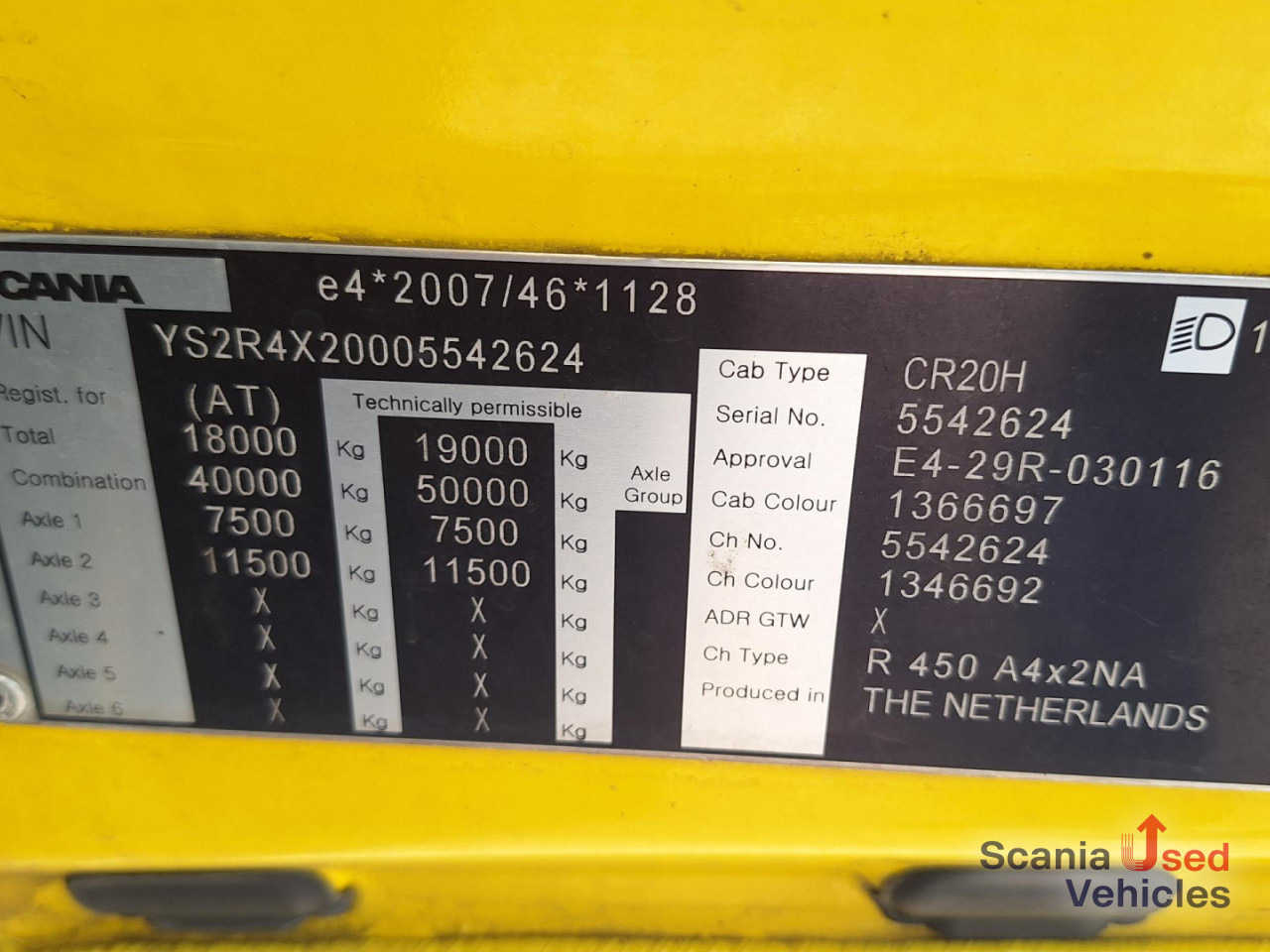 SCANIA R 450 A4x2NA 4-Balg Prod. 2019 SMART 2 ! - Sattelzugmaschine: das Bild 3 SCANIA R 450 A4x2NA 4-Balg Prod. 2019 SMART 2 ! - Sattelzugmaschine: das Bild 3