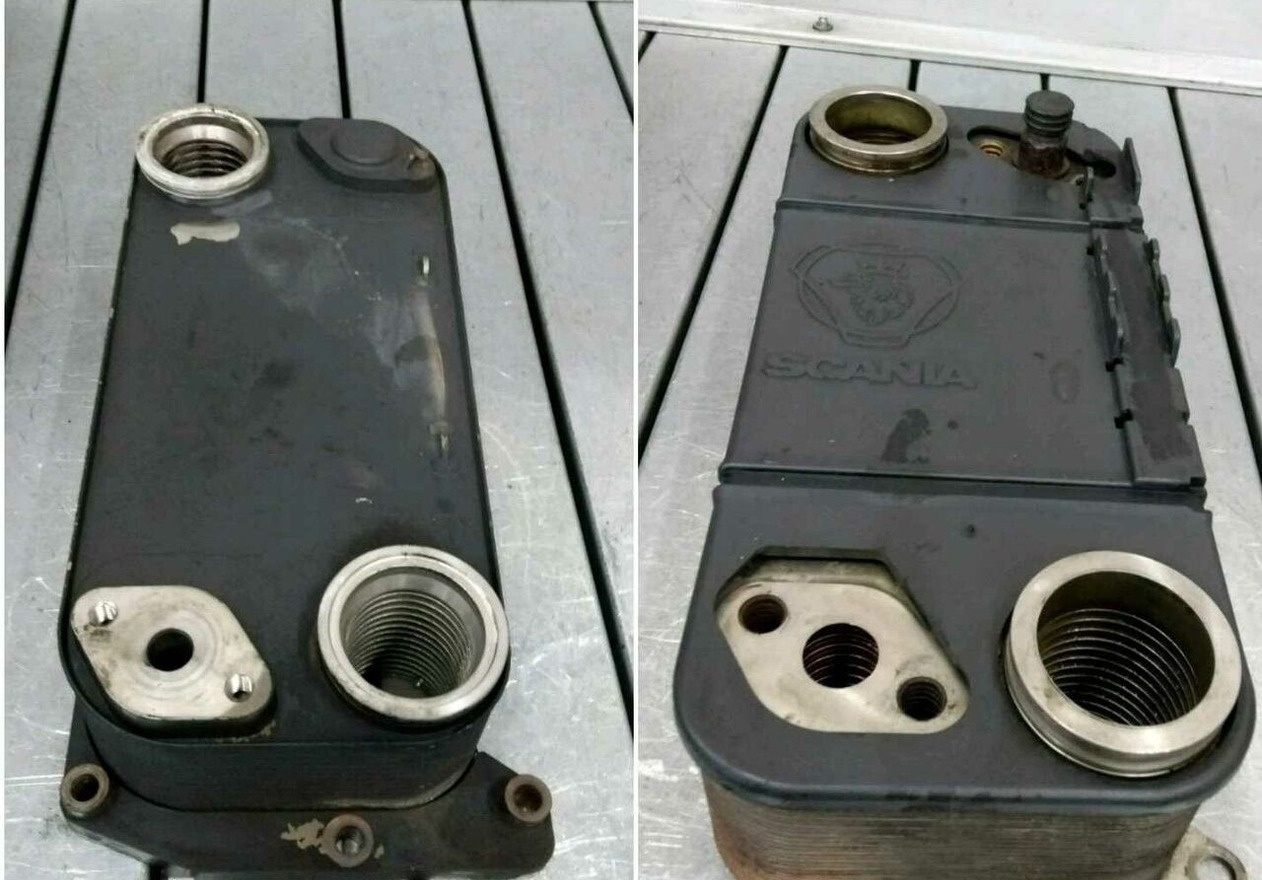 Scania RETARDER , OLD AND NEW TYPE 1804210, 2155059 - Ölkühler für LKW: das Bild 1 Scania RETARDER , OLD AND NEW TYPE 1804210, 2155059 - Ölkühler für LKW: das Bild 1
