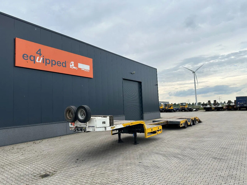 Broshuis E-2190/27 lowloader, wheel well, 4,1m extendable, steering axle - Tieflader Auflieger: das Bild 2 Broshuis E-2190/27 lowloader, wheel well, 4,1m extendable, steering axle - Tieflader Auflieger: das Bild 2