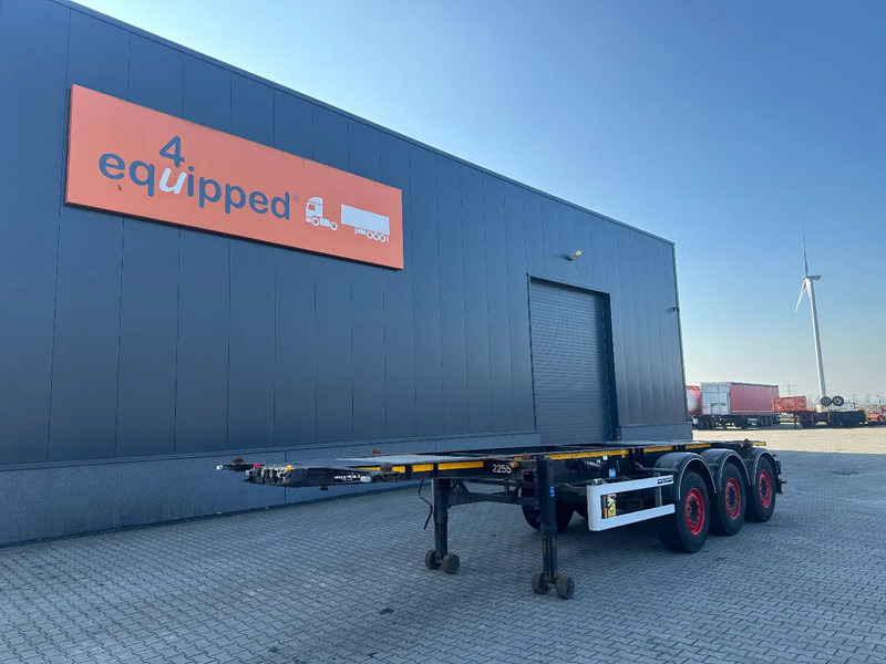 Burg 20FT / 20FT SWAP ADR (EX/II, EX/III, FL, AT) Chassis, 3.690kg, SAF INTRADISC, 2x Liftaxle, NL-chassis, APK/ADR: 08-2025 - Container/ Wechselfahrgestell Auflieger: das Bild 1 Burg 20FT / 20FT SWAP ADR (EX/II, EX/III, FL, AT) Chassis, 3.690kg, SAF INTRADISC, 2x Liftaxle, NL-chassis, APK/ADR: 08-2025 - Container/ Wechselfahrgestell Auflieger: das Bild 1