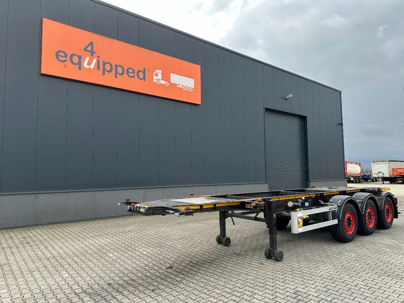 Burg 20FT / 20FT SWAP ADR (EX/II, EX/III, FL, AT), Leergewicht : 3.690kg, SAF INTRADISC, 2x Liftachse, NL-Chassis, APK/ADR: 10-2025 - Container/ Wechselfahrgestell Auflieger: das Bild 1 Burg 20FT / 20FT SWAP ADR (EX/II, EX/III, FL, AT), Leergewicht : 3.690kg, SAF INTRADISC, 2x Liftachse, NL-Chassis, APK/ADR: 10-2025 - Container/ Wechselfahrgestell Auflieger: das Bild 1