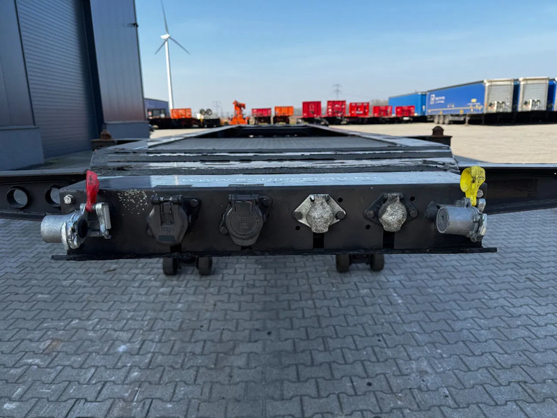 Container/ Wechselfahrgestell Auflieger Burg 20FT/3-axles, SAF INTRADISC, ADR (EXII, EXII, FL, AT), 2x LIFTAXLE, NL-Chassis, APK/ADR:06/2025: das Bild 20