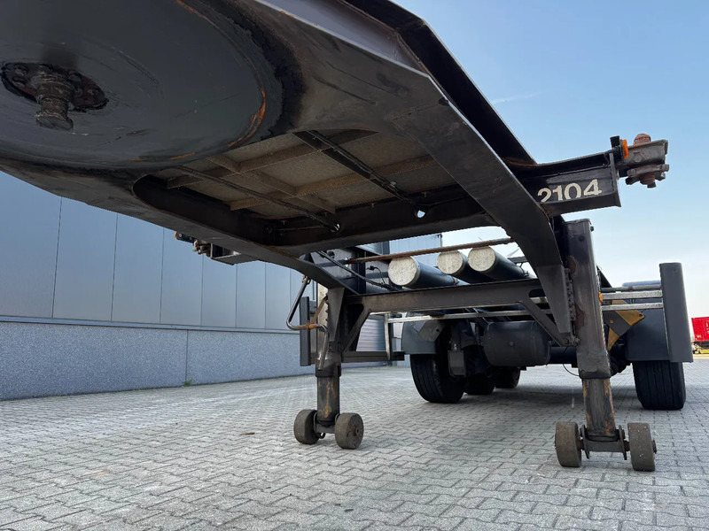 Container/ Wechselfahrgestell Auflieger Burg 20FT/3-axles, SAF INTRADISC, ADR (EXII, EXII, FL, AT), 2x LIFTAXLE, NL-Chassis, APK/ADR:06/2025: das Bild 18