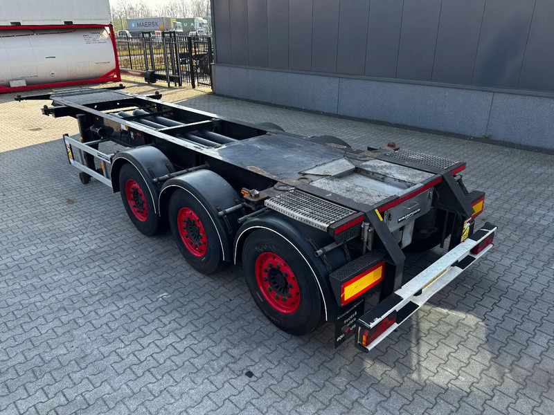 Burg 20FT/3-axles, SAF INTRADISC, ADR (EXII, EXII, FL, AT), 2x LIFTAXLE, NL-Chassis, APK/ADR:06/2025 - Container/ Wechselfahrgestell Auflieger: das Bild 5 Burg 20FT/3-axles, SAF INTRADISC, ADR (EXII, EXII, FL, AT), 2x LIFTAXLE, NL-Chassis, APK/ADR:06/2025 - Container/ Wechselfahrgestell Auflieger: das Bild 5