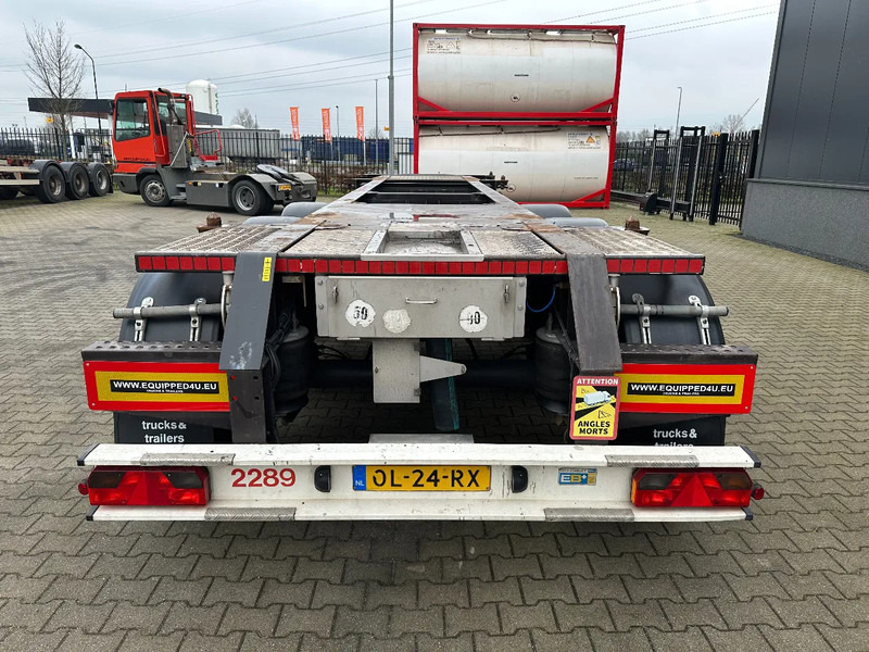 Burg 20FT ADR (EX/II, EX/III, FL, AT) Chassis, Empty weight : 3.690kg, SAF INTRADISC, 2x Liftaxle, NL-chassis - Container/ Wechselfahrgestell Auflieger: das Bild 4 Burg 20FT ADR (EX/II, EX/III, FL, AT) Chassis, Empty weight : 3.690kg, SAF INTRADISC, 2x Liftaxle, NL-chassis - Container/ Wechselfahrgestell Auflieger: das Bild 4