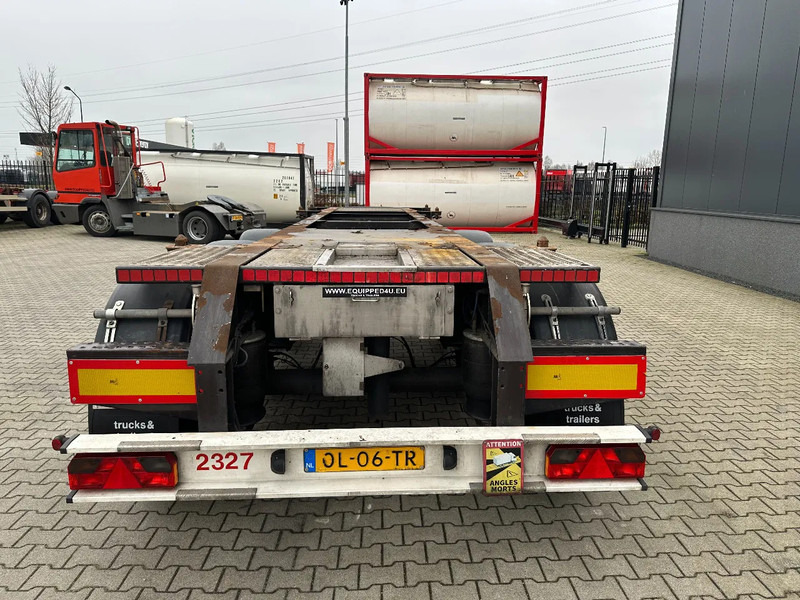 Burg 20FT ADR (EX/II, EX/III, FL, AT) Chassis, leeggewicht: 3.690kg, SAF INTRADISC, 2x Liftaxle, NL-chassis, APK: 08-2025 - Container/ Wechselfahrgestell Auflieger: das Bild 4 Burg 20FT ADR (EX/II, EX/III, FL, AT) Chassis, leeggewicht: 3.690kg, SAF INTRADISC, 2x Liftaxle, NL-chassis, APK: 08-2025 - Container/ Wechselfahrgestell Auflieger: das Bild 4
