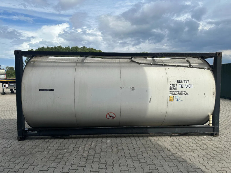 CIMC 20FT ISO / 25.020L-1-COMP. / L4BN / UN Portable / T11 / test: 10-2027 - Lagertank: das Bild 3 CIMC 20FT ISO / 25.020L-1-COMP. / L4BN / UN Portable / T11 / test: 10-2027 - Lagertank: das Bild 3