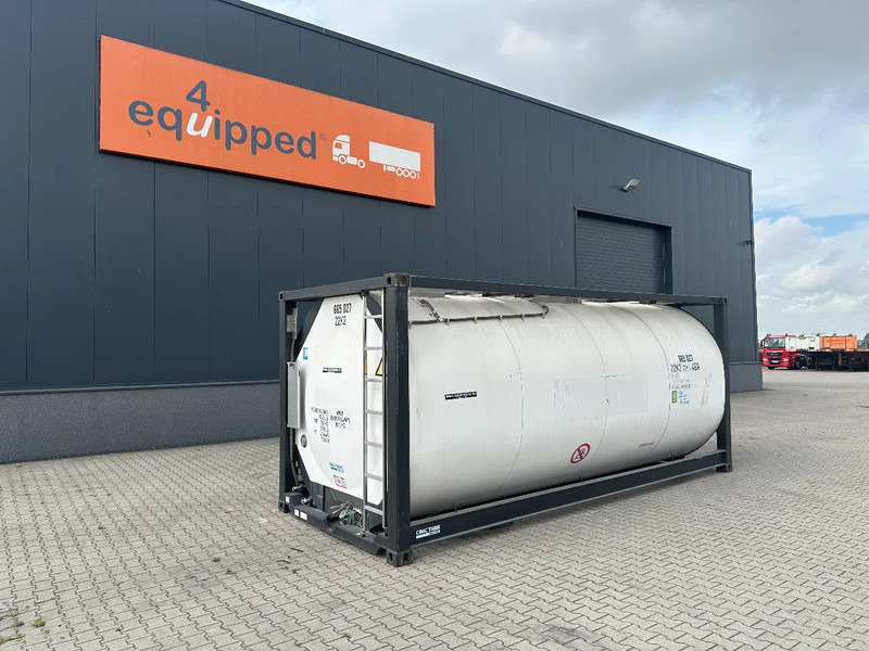 CIMC 20FT ISO / 25.020L-1-COMP. / L4BN / UN Portable / T11 / test: 10-2027 - Lagertank: das Bild 1 CIMC 20FT ISO / 25.020L-1-COMP. / L4BN / UN Portable / T11 / test: 10-2027 - Lagertank: das Bild 1