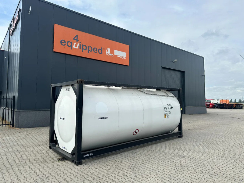 CIMC 20FT ISO / 25.030L - 1 comp. / L4BN / UN Portable / T11 / test: 10 -2026 - Lagertank: das Bild 1 CIMC 20FT ISO / 25.030L - 1 comp. / L4BN / UN Portable / T11 / test: 10 -2026 - Lagertank: das Bild 1