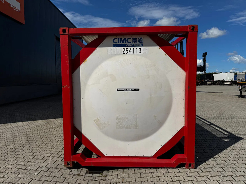CIMC 20FT ISO, 25.050L / 1-COMP / 3 BAFFELS / T12 / 22K2 / 4 manholes / ADR valid until 11/2026 - Lagertank: das Bild 5 CIMC 20FT ISO, 25.050L / 1-COMP / 3 BAFFELS / T12 / 22K2 / 4 manholes / ADR valid until 11/2026 - Lagertank: das Bild 5