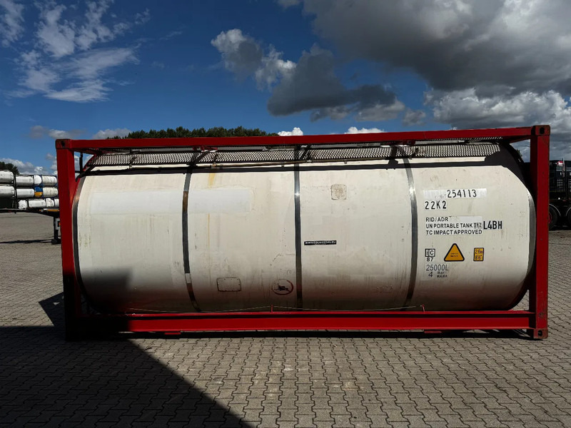 CIMC 20FT ISO, 25.050L / 1-COMP / 3 BAFFELS / T12 / 22K2 / 4 manholes / ADR valid until 11/2026 - Lagertank: das Bild 3 CIMC 20FT ISO, 25.050L / 1-COMP / 3 BAFFELS / T12 / 22K2 / 4 manholes / ADR valid until 11/2026 - Lagertank: das Bild 3