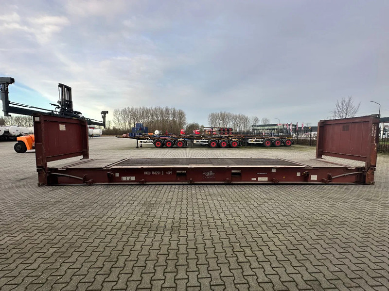 CIMC 40FT FLATRACK FLUSH FOLDING / CSC: 10/2027 / 10x available - Seecontainer: das Bild 3 CIMC 40FT FLATRACK FLUSH FOLDING / CSC: 10/2027 / 10x available - Seecontainer: das Bild 3