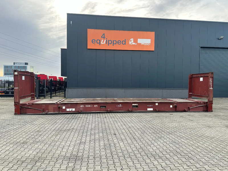 CIMC 40FT FLATRACK FLUSH FOLDING / CSC: 10/2027 / 10x available - Seecontainer: das Bild 2 CIMC 40FT FLATRACK FLUSH FOLDING / CSC: 10/2027 / 10x available - Seecontainer: das Bild 2