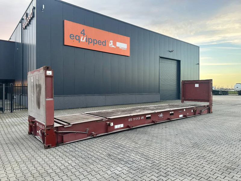 CIMC 40FT FLATRACK FLUSH FOLDING / CSC: 10/2027 / 10x available - Seecontainer: das Bild 1 CIMC 40FT FLATRACK FLUSH FOLDING / CSC: 10/2027 / 10x available - Seecontainer: das Bild 1