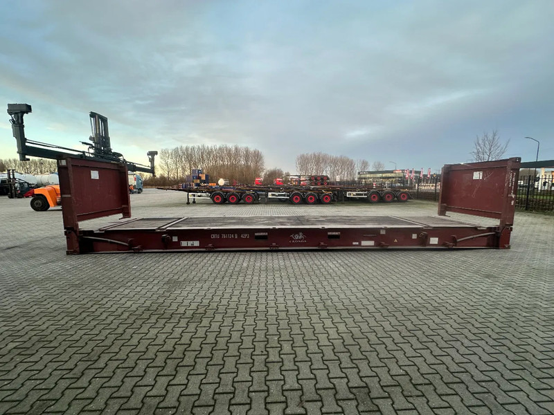CIMC 40FT FLATRACK FLUSH FOLDING / CSC: 10/2027 / 10x available - Seecontainer: das Bild 3 CIMC 40FT FLATRACK FLUSH FOLDING / CSC: 10/2027 / 10x available - Seecontainer: das Bild 3