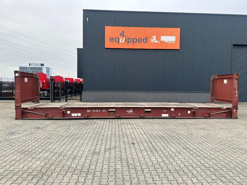 CIMC 40FT FLATRACK FLUSH FOLDING / CSC: 10/2027 / 10x available - Seecontainer: das Bild 2 CIMC 40FT FLATRACK FLUSH FOLDING / CSC: 10/2027 / 10x available - Seecontainer: das Bild 2
