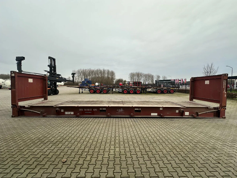 CIMC 40FT FLATRACK FLUSH FOLDING / CSC: 10/2027 / 10x available - Seecontainer: das Bild 3 CIMC 40FT FLATRACK FLUSH FOLDING / CSC: 10/2027 / 10x available - Seecontainer: das Bild 3