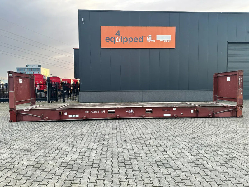 CIMC 40FT FLATRACK FLUSH FOLDING / CSC: 10/2027 / 10x available - Seecontainer: das Bild 2 CIMC 40FT FLATRACK FLUSH FOLDING / CSC: 10/2027 / 10x available - Seecontainer: das Bild 2