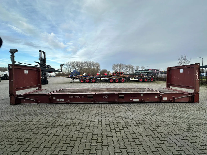 CIMC 40FT FLATRACK FLUSH FOLDING / CSC: 10/2027 / 10x available - Seecontainer: das Bild 3 CIMC 40FT FLATRACK FLUSH FOLDING / CSC: 10/2027 / 10x available - Seecontainer: das Bild 3