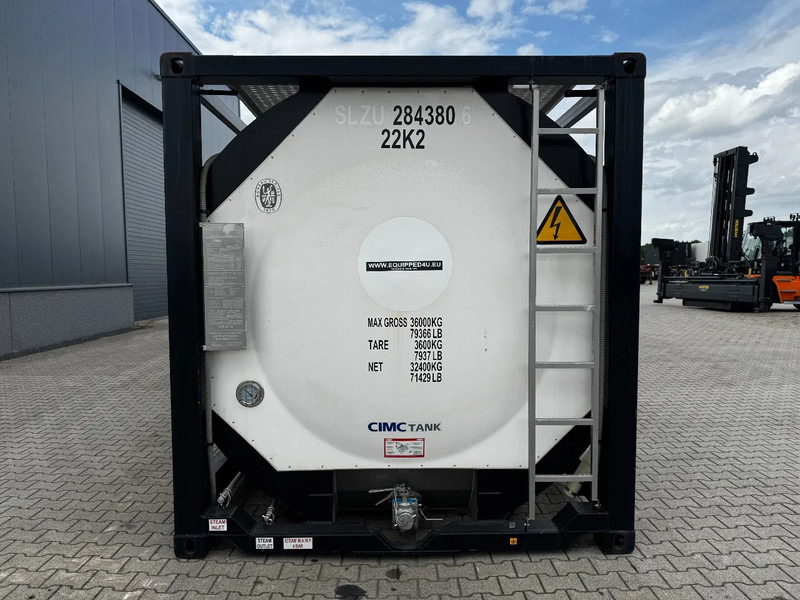 CIMC TOP: 2022, 20FT ISO, 25.030L, L4BN, UN Portable, T11, test: 09-2026 - Lagertank: das Bild 4 CIMC TOP: 2022, 20FT ISO, 25.030L, L4BN, UN Portable, T11, test: 09-2026 - Lagertank: das Bild 4