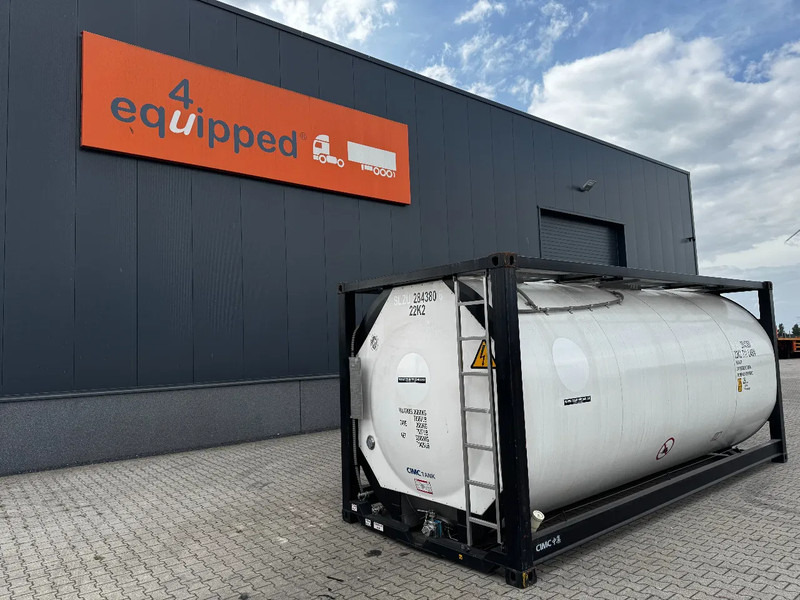 CIMC TOP: 2022, 20FT ISO, 25.030L, L4BN, UN Portable, T11, test: 09-2026 - Lagertank: das Bild 1 CIMC TOP: 2022, 20FT ISO, 25.030L, L4BN, UN Portable, T11, test: 09-2026 - Lagertank: das Bild 1
