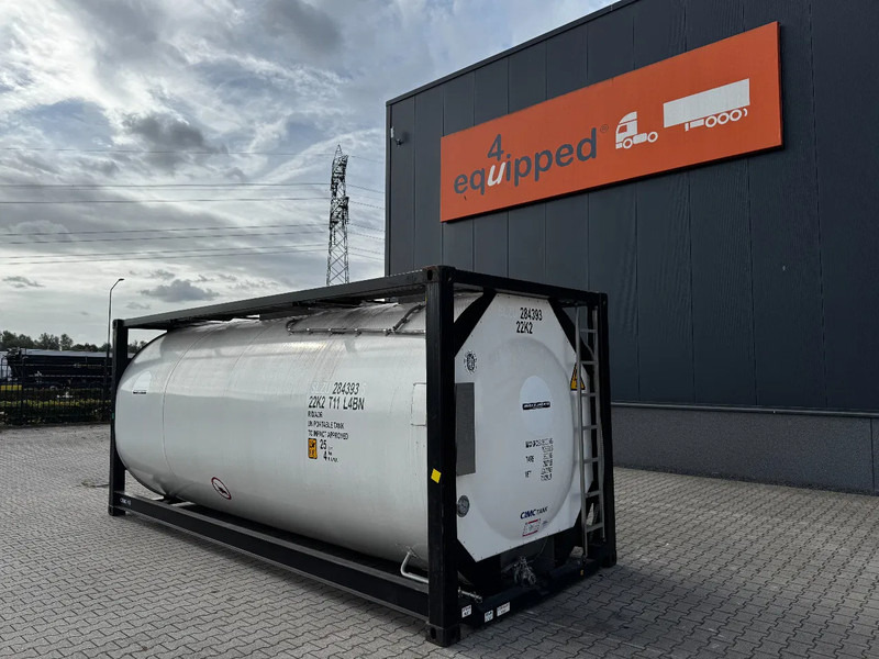 CIMC TOP: 2022, 20FT ISO, 25.030L, L4BN, UN Portable, T11, test: 1-2027 - Lagertank: das Bild 3 CIMC TOP: 2022, 20FT ISO, 25.030L, L4BN, UN Portable, T11, test: 1-2027 - Lagertank: das Bild 3