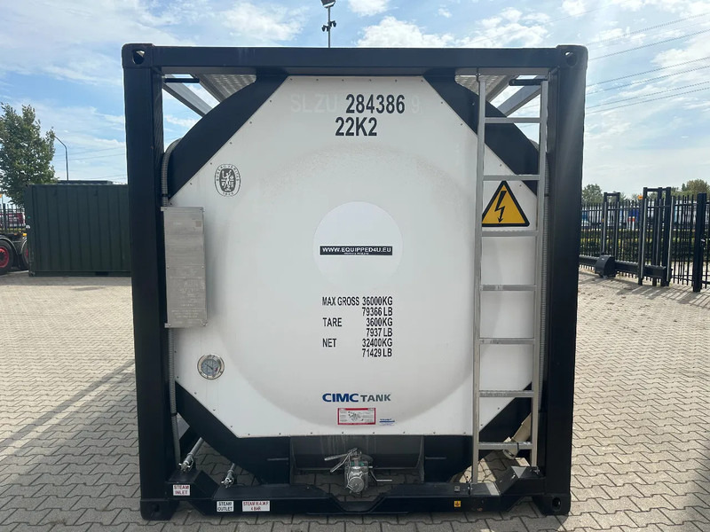 CIMC TOP: 2022, 20FT ISO, 25.030L, L4BN, UN Portable, T11, test: 1-2027 - Lagertank: das Bild 3 CIMC TOP: 2022, 20FT ISO, 25.030L, L4BN, UN Portable, T11, test: 1-2027 - Lagertank: das Bild 3