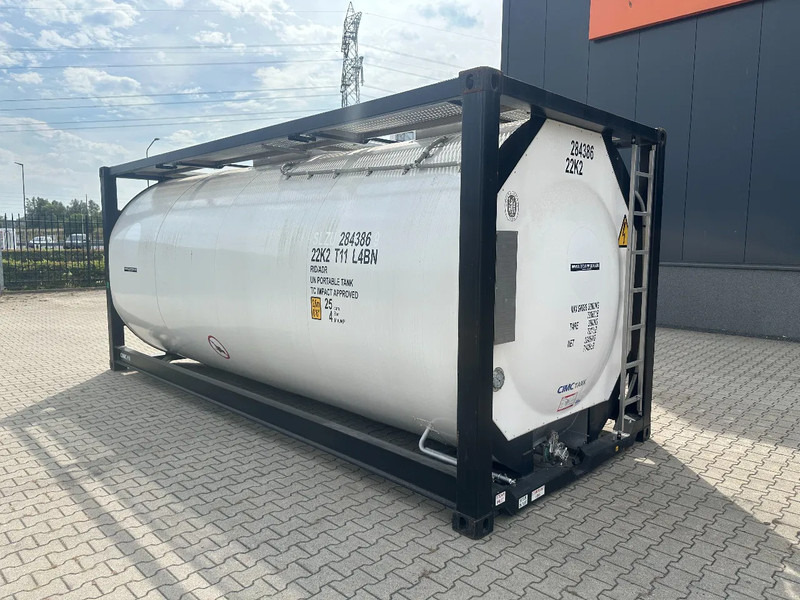 CIMC TOP: 2022, 20FT ISO, 25.030L, L4BN, UN Portable, T11, test: 1-2027 - Lagertank: das Bild 4 CIMC TOP: 2022, 20FT ISO, 25.030L, L4BN, UN Portable, T11, test: 1-2027 - Lagertank: das Bild 4