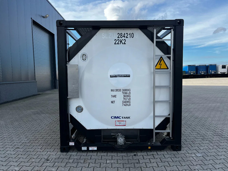 CIMC UNUSED, BOTH FOOD STUFF/CHEMICAL USE, 20FT ISO, 25.000L, L4BN, UN Portable, T11, test: 1-2027 - Lagertank: das Bild 5 CIMC UNUSED, BOTH FOOD STUFF/CHEMICAL USE, 20FT ISO, 25.000L, L4BN, UN Portable, T11, test: 1-2027 - Lagertank: das Bild 5