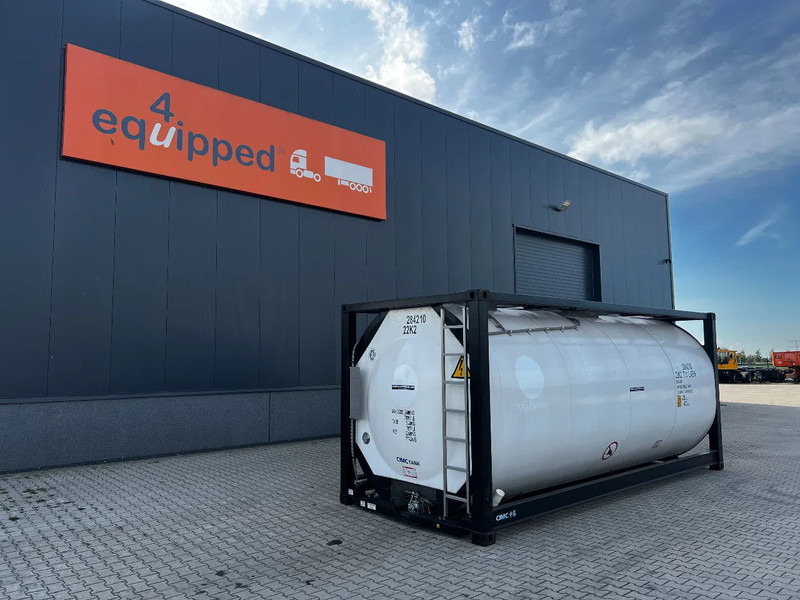 CIMC UNUSED, BOTH FOOD STUFF/CHEMICAL USE, 20FT ISO, 25.000L, L4BN, UN Portable, T11, test: 1-2027 - Lagertank: das Bild 1 CIMC UNUSED, BOTH FOOD STUFF/CHEMICAL USE, 20FT ISO, 25.000L, L4BN, UN Portable, T11, test: 1-2027 - Lagertank: das Bild 1