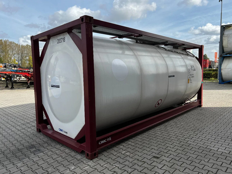 CIMC UNUSED, BOTH FOOD STUFF/CHEMICAL USE, 20FT ISO, 25.000L, L4BN, UN Portable, T11, test: 12-2026 - Lagertank: das Bild 4 CIMC UNUSED, BOTH FOOD STUFF/CHEMICAL USE, 20FT ISO, 25.000L, L4BN, UN Portable, T11, test: 12-2026 - Lagertank: das Bild 4