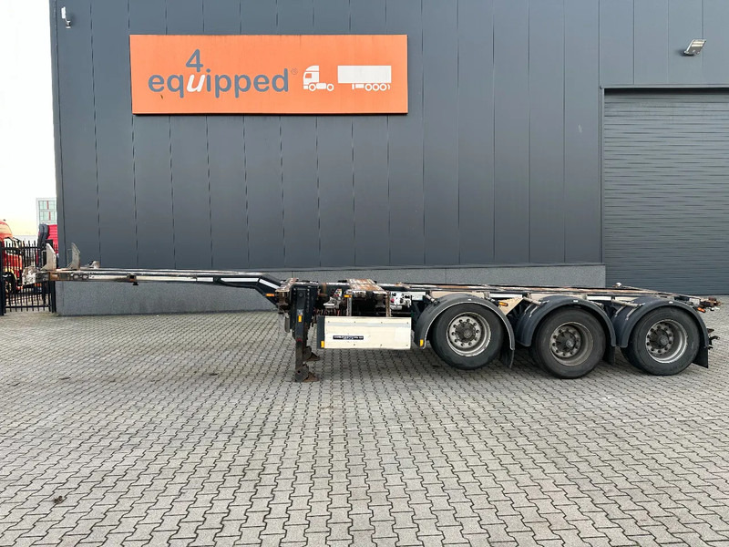 D-Tec FLEXITRAILER / 45FT HC MULTI / BPW + drumbrakes / liftaxle / NL / APK 11-2026 - Container/ Wechselfahrgestell Auflieger: das Bild 4 D-Tec FLEXITRAILER / 45FT HC MULTI / BPW + drumbrakes / liftaxle / NL / APK 11-2026 - Container/ Wechselfahrgestell Auflieger: das Bild 4