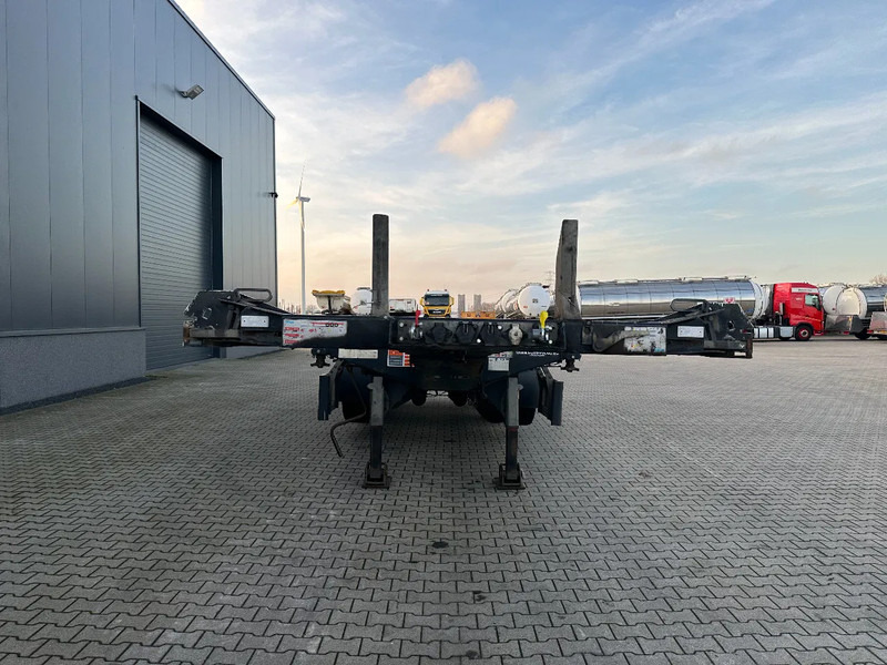 Container/ Wechselfahrgestell Auflieger D-Tec FLEXITRAILER / 45FT HC MULTI / BPW + drumbrakes / liftaxle / NL / APK 11-2026: das Bild 9 Container/ Wechselfahrgestell Auflieger D-Tec FLEXITRAILER / 45FT HC MULTI / BPW + drumbrakes / liftaxle / NL / APK 11-2026: das Bild 9