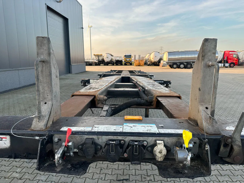 Container/ Wechselfahrgestell Auflieger D-Tec FLEXITRAILER / 45FT HC MULTI / BPW + drumbrakes / liftaxle / NL / APK 11-2026: das Bild 13 Container/ Wechselfahrgestell Auflieger D-Tec FLEXITRAILER / 45FT HC MULTI / BPW + drumbrakes / liftaxle / NL / APK 11-2026: das Bild 13