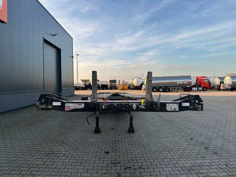 Container/ Wechselfahrgestell Auflieger D-Tec FLEXITRAILER / 45FT HC MULTI / BPW + drumbrakes / liftaxle / NL / APK 11-2026: das Bild 11 Container/ Wechselfahrgestell Auflieger D-Tec FLEXITRAILER / 45FT HC MULTI / BPW + drumbrakes / liftaxle / NL / APK 11-2026: das Bild 11