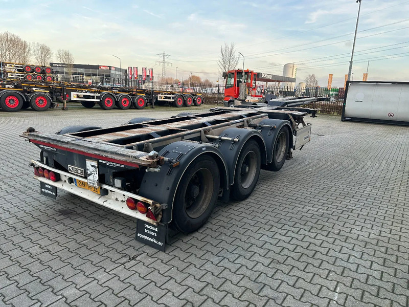 Container/ Wechselfahrgestell Auflieger D-Tec FLEXITRAILER / 45FT HC MULTI / BPW + drumbrakes / liftaxle / NL / APK 11-2026: das Bild 6 Container/ Wechselfahrgestell Auflieger D-Tec FLEXITRAILER / 45FT HC MULTI / BPW + drumbrakes / liftaxle / NL / APK 11-2026: das Bild 6