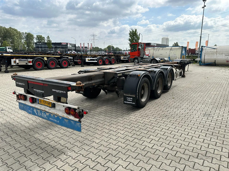 D-Tec FLEXITRAILER, 45FT HC MULTI, SAF + drum, liftaxle, NL-chassis - Container/ Wechselfahrgestell Auflieger: das Bild 5 D-Tec FLEXITRAILER, 45FT HC MULTI, SAF + drum, liftaxle, NL-chassis - Container/ Wechselfahrgestell Auflieger: das Bild 5