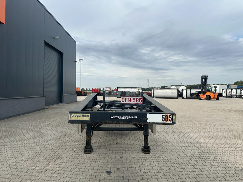 Container/ Wechselfahrgestell Auflieger Diversen 20FT GOOSENECK ADR CHASSIS, BPW + DISC, ADR (FL, AT, OX), 4x available: das Bild 6