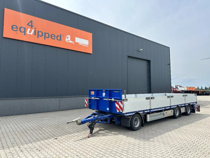 Floor zeer mooie AXD.330 3-assige aanhanger met alu zijborden, rongpotten, liftas, geschoopeerd, NL-aanhanger, APK: 09/2025 - Pritschenanhänger/ Plattformanhänger: das Bild 1 Floor zeer mooie AXD.330 3-assige aanhanger met alu zijborden, rongpotten, liftas, geschoopeerd, NL-aanhanger, APK: 09/2025 - Pritschenanhänger/ Plattformanhänger: das Bild 1