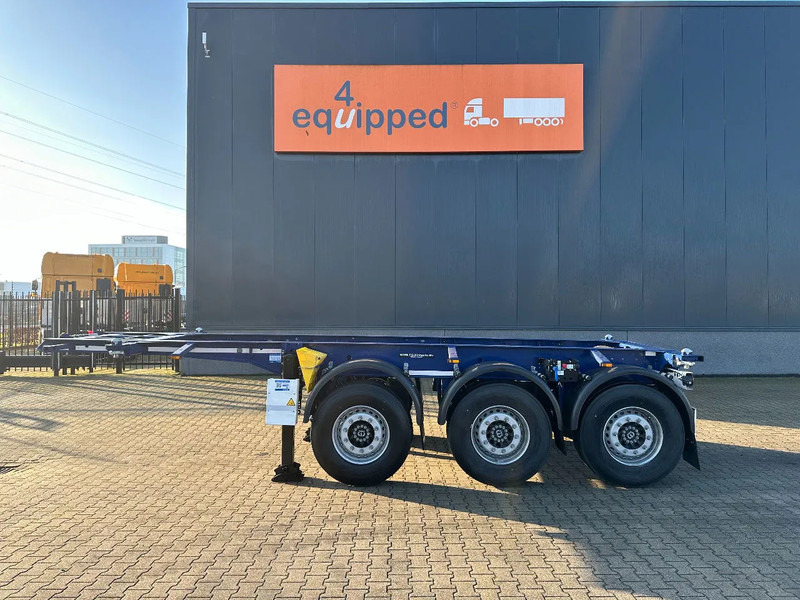 Krone NEW / DIRECT AVAILABLE 20FT ADR-CHASSIS, DISCBRAKES, LIFTAXLE, 2x available - Container/ Wechselfahrgestell Auflieger: das Bild 2 Krone NEW / DIRECT AVAILABLE 20FT ADR-CHASSIS, DISCBRAKES, LIFTAXLE, 2x available - Container/ Wechselfahrgestell Auflieger: das Bild 2