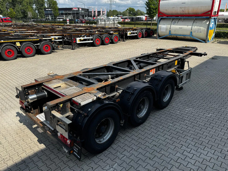 Container/ Wechselfahrgestell Auflieger LAG 20FT, 3.540kg, BPW, ADR (EXII, EXII, FL, AT), NL, APK/ADR: 01/2026, 90% tyres: das Bild 6