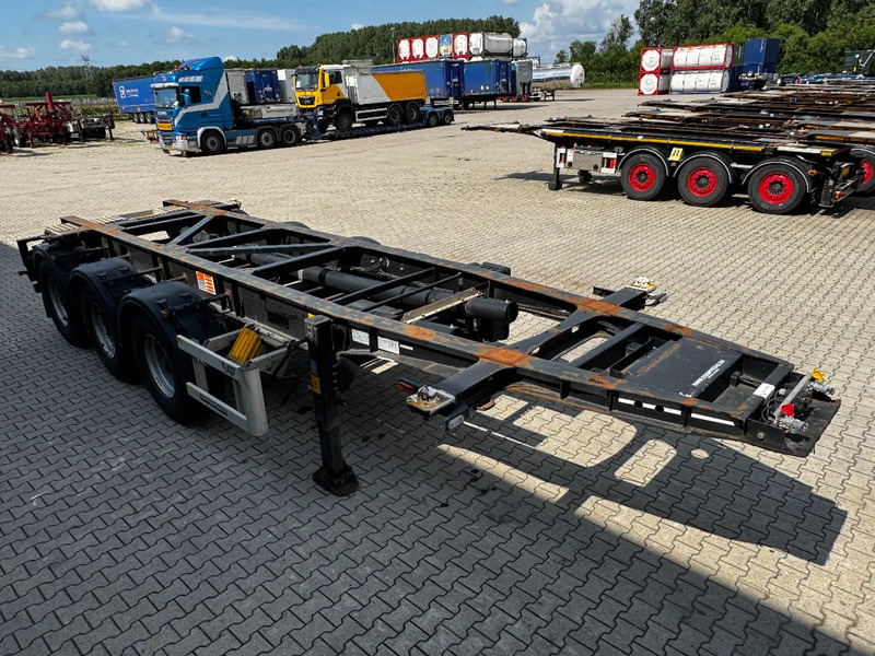 LAG 20FT, empty weight 3.540kg, BPW, ADR (EXII, EXII, FL, AT), NL, APK/ADR: 01/2026, very good tyres - Container/ Wechselfahrgestell Auflieger: das Bild 5 LAG 20FT, empty weight 3.540kg, BPW, ADR (EXII, EXII, FL, AT), NL, APK/ADR: 01/2026, very good tyres - Container/ Wechselfahrgestell Auflieger: das Bild 5
