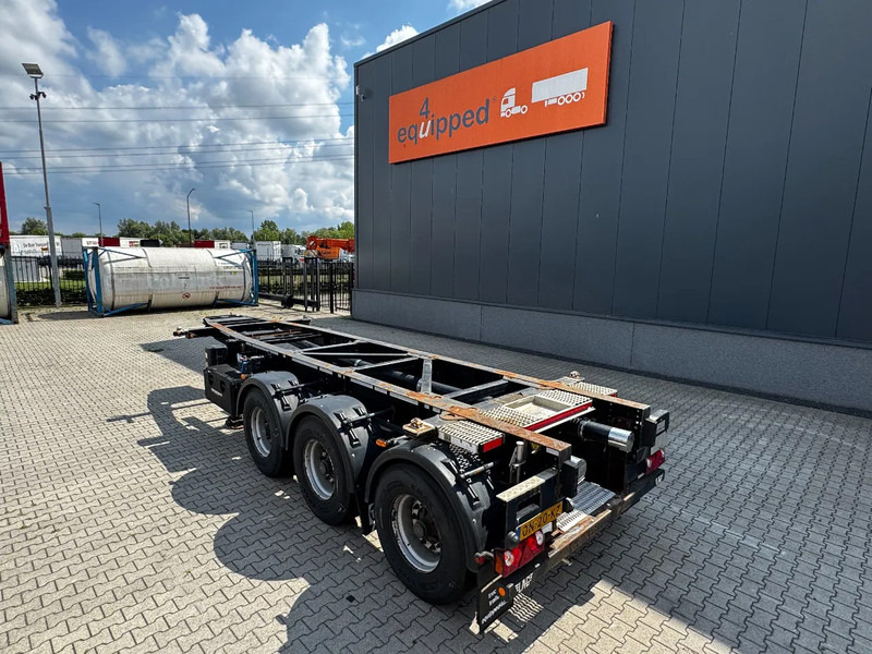 LAG 20FT, empty weight 3.540kg, BPW, ADR (EXII, EXII, FL, AT), NL, APK/ADR: 01/2026, very good tyres - Container/ Wechselfahrgestell Auflieger: das Bild 3 LAG 20FT, empty weight 3.540kg, BPW, ADR (EXII, EXII, FL, AT), NL, APK/ADR: 01/2026, very good tyres - Container/ Wechselfahrgestell Auflieger: das Bild 3