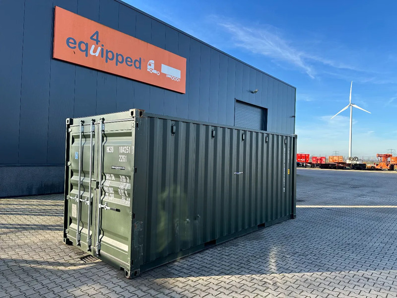 Onbekend TOP 20FT DV 8'6" containers ONE-WAY, 3x available, darkgreen - Seecontainer: das Bild 1 Onbekend TOP 20FT DV 8'6" containers ONE-WAY, 3x available, darkgreen - Seecontainer: das Bild 1
