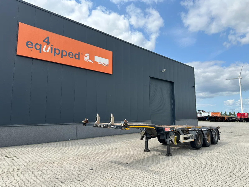 Pacton FLEX XL 45FT HC multi (2x extendable), liftaxle, SAF + DRUM, NL-chassis - Container/ Wechselfahrgestell Auflieger: das Bild 2 Pacton FLEX XL 45FT HC multi (2x extendable), liftaxle, SAF + DRUM, NL-chassis - Container/ Wechselfahrgestell Auflieger: das Bild 2
