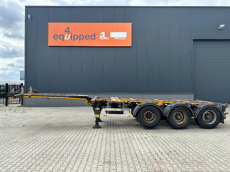 Pacton FLEX XL 45FT HC multi (2x extendable), liftaxle, SAF + DRUM, NL-chassis - Container/ Wechselfahrgestell Auflieger: das Bild 4 Pacton FLEX XL 45FT HC multi (2x extendable), liftaxle, SAF + DRUM, NL-chassis - Container/ Wechselfahrgestell Auflieger: das Bild 4