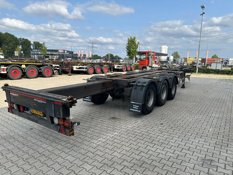 Pacton FLEX XL 45FT HC multi (3x extendable), liftaxle, SAF + DRUM, NL-chassis, APK: 12/2025 - Container/ Wechselfahrgestell Auflieger: das Bild 5 Pacton FLEX XL 45FT HC multi (3x extendable), liftaxle, SAF + DRUM, NL-chassis, APK: 12/2025 - Container/ Wechselfahrgestell Auflieger: das Bild 5