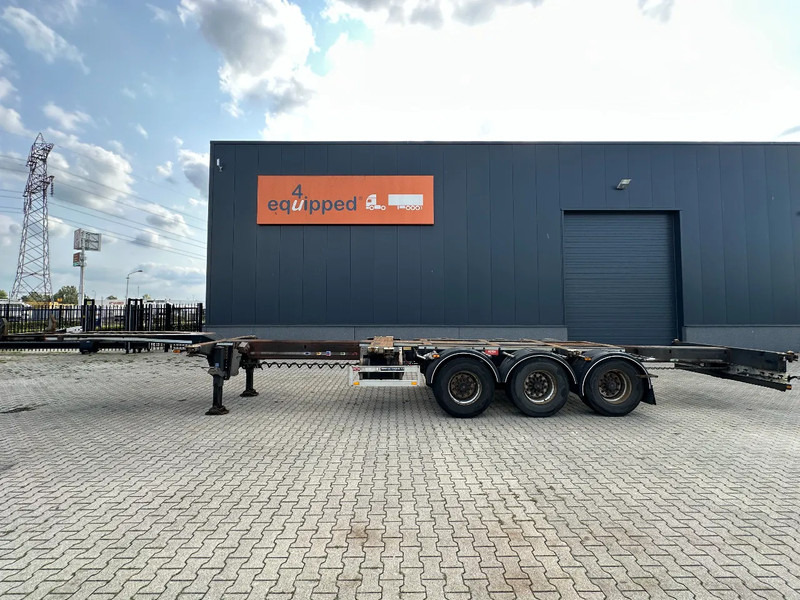 Pacton FLEX XL 45FT HC multi (3x extendable), liftaxle, SAF + DRUM, NL-chassis, APK: 12/2025 - Container/ Wechselfahrgestell Auflieger: das Bild 3 Pacton FLEX XL 45FT HC multi (3x extendable), liftaxle, SAF + DRUM, NL-chassis, APK: 12/2025 - Container/ Wechselfahrgestell Auflieger: das Bild 3