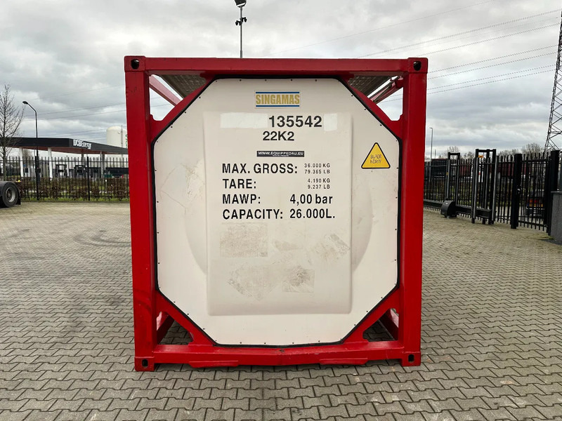 SINGAMAS 20FT ISO, 26.000L/1-COMP/3 BAFFELS/3 manholes, 5Y inspection: 06/2027 - Lagertank: das Bild 5 SINGAMAS 20FT ISO, 26.000L/1-COMP/3 BAFFELS/3 manholes, 5Y inspection: 06/2027 - Lagertank: das Bild 5