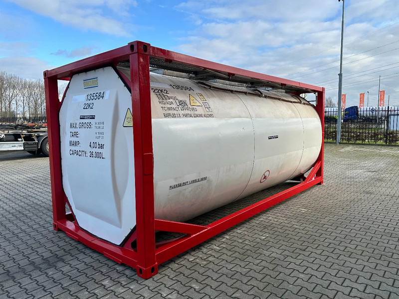SINGAMAS 20FT ISO, 26.000L/1-COMP/3 BAFFELS/3 manholes, ADR inspectio valid till: 07/2025 - Lagertank: das Bild 4 SINGAMAS 20FT ISO, 26.000L/1-COMP/3 BAFFELS/3 manholes, ADR inspectio valid till: 07/2025 - Lagertank: das Bild 4